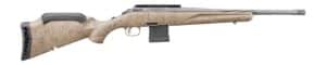 Ruger O6959 American II Ranch 300 Blackout 10+1 16.10" Cobalt Cerakote Spiral Fluted Threaded Barrel & Alloy Steel Receiver w/Picatinny Rail, Flat Dark Earth Splatter Adj Comb & LOP Synthetic Stock, L