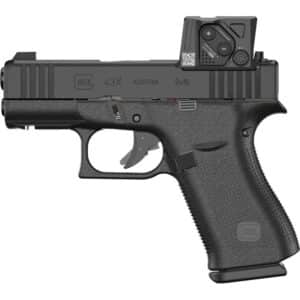 GLOCK  43X  MOS8  9MM  3.4IN  BARREL  15RD  BLACK  MOS8  FS  AIMPOINT  COA  BOF/UCSR  5.5LB  PX4350B03FRMOS8A4