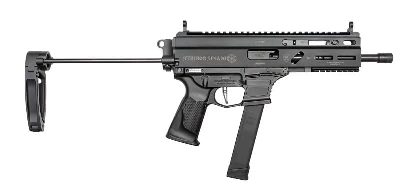 GRAND POWER STRIBOG SP9A3G 9MM SUB PISTOL PDW TAILHOOK BRACE