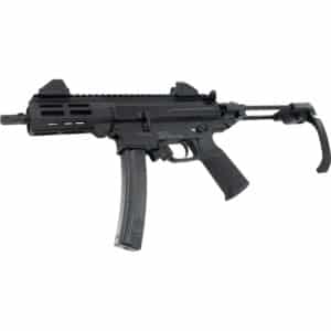 SDS Imports Mac IX Handgun 9mm Luger 30rd Magazines (2) 6.5" 1/2x28 Threaded Barrel Black with J-Brace