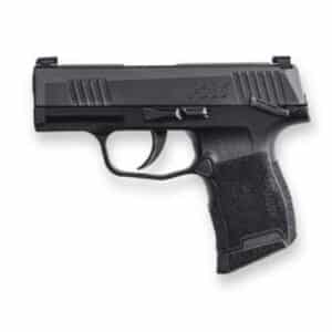 Sig Sauer P365 9mm Luger 10rd Magazine(2) 3.1" Barrel Nitron Black Manual Safety