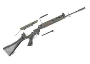FN FAL 7.62X51MM PARTS KIT W/ POLY FURNITURE AND INTACT BARREL