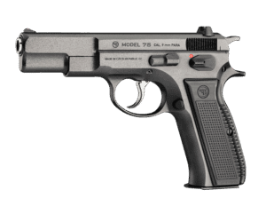 CZ 75 LEGEND 9MM PISTOL BLUED STEEL FIXED SIGHTS, MANUAL SAFETY 2-16RD