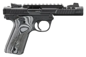 Ruger Mark IV 22/45 Lite .22 LR 4.4in black with oversized G10 grips