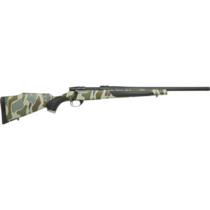 Weatherby Vanguard Hush Tundra .308 Win 20 inch rifle in Hush Camo, right-handed, threaded barrel