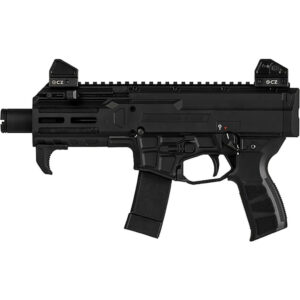 CZ Scorpion 3+ Micro 9mm pistol 4.2 inch barrel black with SB Tactical brace and magazines