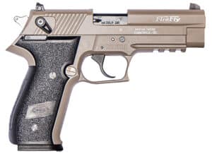 GSG GERG2210FFT FireFly  22 LR 10+1 4" Tan Steel Barrel, Serrated Slide, Zinc Alloy w/Accessory Rail Frame, Black Polymer Grip