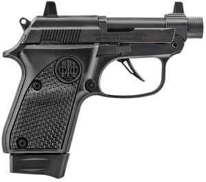 Beretta USA J20X22R8TB 20X Bobcat 22 LR 8+1 2.80" Black Steel Barrel, ELS/Serrated Steel Slide & Polymer Frame w/Beavertail, Helica Texture Grip