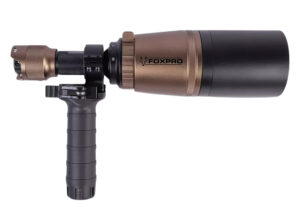 Foxpro QUADFIRESC Quadfire Scan Light Red White Green IR with pistol grip and case
