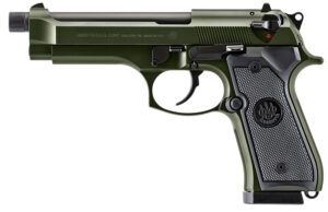 Beretta 92FS OD Green 9mm threaded barrel 18rd pistol