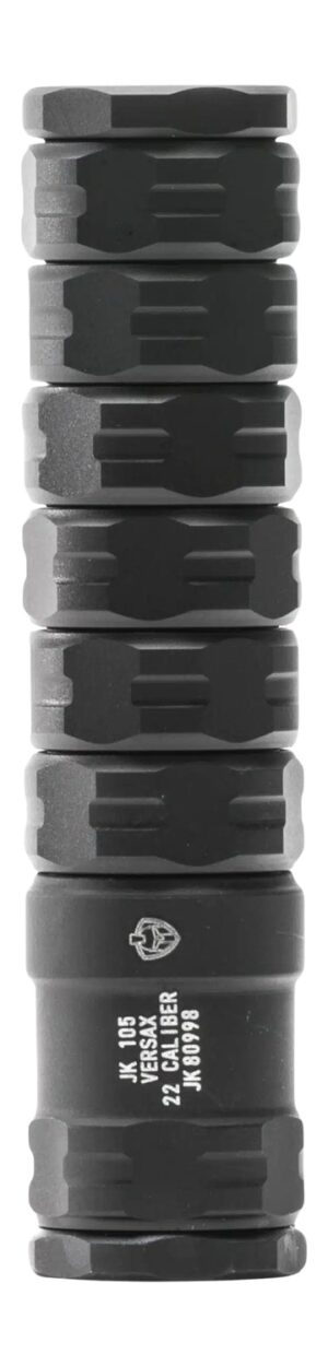 JK Armament JK105RFX22K RFX .22 LR suppressor 1.05-inch black aluminum/stainless