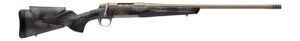Browning 036142229 X-Bolt 2 Speed HD Full Size 300 Win Mag 3+1 26" Smoked Bronze Cerakote Fluted Threaded Barrel, Smoked Bronze Cerakote Steel Drilled & Tapped Receiver, Bronze/Gray Camo w/Black Overm