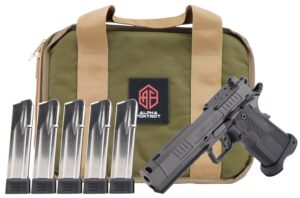 Alpha Foxtrot AF1911 Romulus 9mm 4.25-inch pistol with DLC finish and optic-ready slide