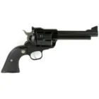 Ruger New Model Blackhawk blued revolver 5.5 inch barrel black checkered grip