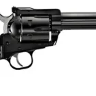 Ruger New Model Blackhawk blued revolver 5.5 inch barrel black checkered grip