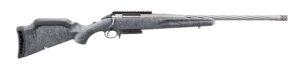 Ruger American Rifle Gen II 6.5 PRC 20in Gray Splatter Threaded Spiral-Fluted Barrel