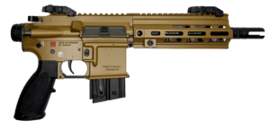 Heckler & Koch HK416 Pistol .22 LR 8.5 inch threaded barrel H&K FDE