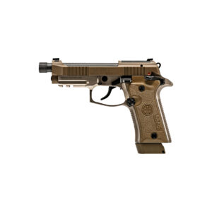 Beretta 80X Cheetah .380 ACP 4.4 inch threaded barrel FDE desert