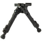 Accu-Tac FD-4 ARCA Spec QD bipod in black mounted on Arca-Swiss rail