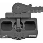 American Defense Picatinny base for Harris Bipod QR in black
