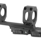 American Defense Mfg AD-Recon 1-inch dual quick-release scope mount, black, Picatinny fit