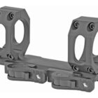 American Defense AD-RECON-SL 34mm 0 MOA quick-detach Picatinny scope mount in matte black