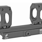 American Defense Mfg AD-Scout-S 30mm straight scope mount, black, Picatinny quick-release