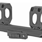 American Defense Mfg AD-Scout-S 30mm straight scope mount, black, Picatinny quick-release