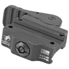 American Defense AD-MRO low quick-release mount for Trijicon MRO in black