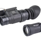 Armasight PVS-14 1X night vision monocular with 3X magnifier in black matte finish