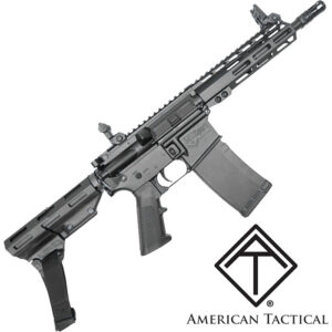Milsport Pistol 300 Blackout 8.5 in Barrel 30 Round Black with Brace