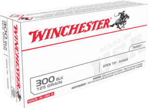 WINCHESTER USA 300 AAC 125GR - FMJ 20RD 10BX/CS