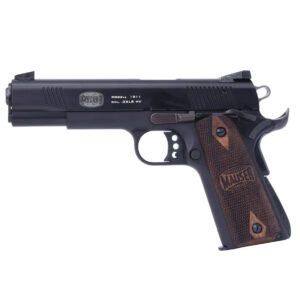 BLG Mauser 1911 .22 LR 5 inch threaded barrel walnut grips 15rd