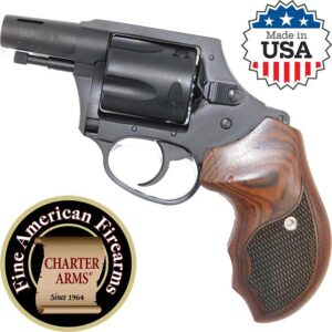 Boomer .44 Special 2 inch Barrel 5 Round Rose Wood Grip Black Passivate