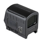 C&H STRYKR red dot optic in matte black, 1X multi-dot reticle, 3 MOA, fits FLUX Raider/PDW