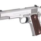 Colt 1911 Classic Government .45 ACP 5-inch Stainless with double-diamond rosewood grips