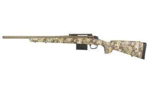 CVA Cascade Varmint Hunter .22 Creedmoor 20-inch threaded barrel Kryptek Highlander stock