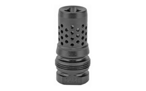 Dead Air Xeno Omni Brake DA123 black nitride 4140 steel 1/2-28 muzzle brake