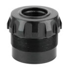 Dead Air DA412 P-Series fixed mount 5/8-24 for Ghost-M and Pyro silencers, black finish