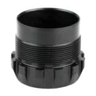 Dead Air DA412 P-Series fixed mount 5/8-24 for Ghost-M and Pyro silencers, black finish
