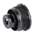 Dead Air HUB TAPER DT direct thread brake mount 1/2x28 black nitride