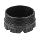 Dead Air Mojave front cap in black nitride finish, 9mm, 1/2x28 thread