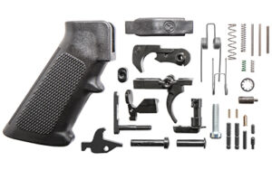 Daniel Defense AR-15 Lower Parts Kit 05-013-21007 kit components and pistol grip