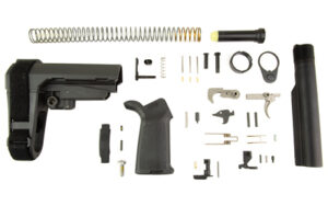 DPMS SBA3 Lower Build Kit with EPT trigger and SB Tactical SBA3 pistol brace
