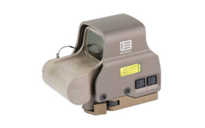 EOTECH EXPS2-0 holographic sight tan 68 MOA ring 1 MOA dot on Picatinny mount