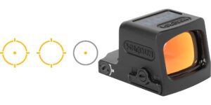Holosun EPS-GD-MRS enclosed pistol red dot sight gold multi-reticle 2MOA/32MOA