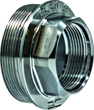 Faxon Titanium Plan B to Hub Adapter FFMDSILHUBPB02 1.375-24 UNS-2A