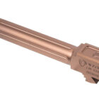 Fortis GLK19 threaded copper titanium nitride match-grade barrel 4-inch 9mm