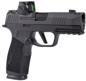 SIG Sauer P365 X-MACRO 9mm 3.7-inch ROMEO-RS compact pistol in black