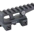GBRS Lerna mount for EOTech EXPS in anodized black showing elevated optic centerline